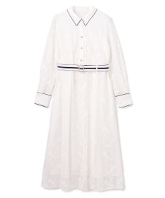 専用♪美品♪ grace continental ストライプ 刺繍 ワンピース ストライプ刺繍ワンピース / GRACE CONTINENTAL | GRACE