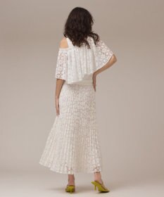 GRACE CONTINENTAL レースプリーツスカート