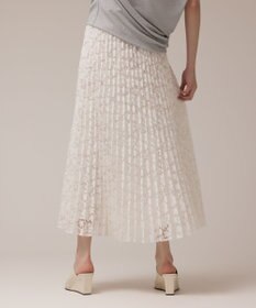 GRACE CONTINENTAL レースプリーツスカート