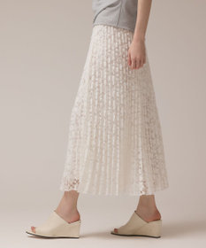 GRACE CONTINENTAL レースプリーツスカート