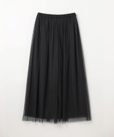 GRACE CONTINENTAL チュールレイヤードパンツ