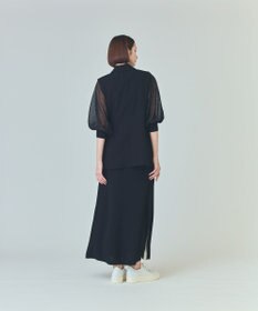 GRACE CONTINENTAL トリアセテーラードジレ