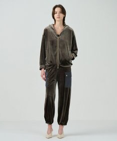 GRACE CONTINENTAL トリアセベロアフーディー