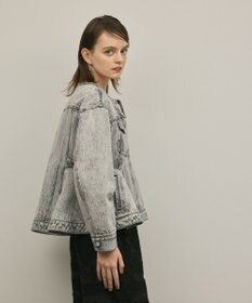 GRACE CONTINENTAL ペプラムデニムジャケット