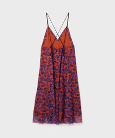 GRACE CONTINENTAL フラワーチュールプリントキャミワンピース
