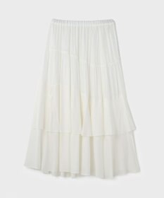 GRACE CONTINENTAL ロングティアードスカート