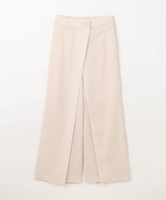 GRACE CONTINENTAL ラップレイヤードパンツ