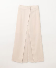 GRACE CONTINENTAL ラップレイヤードパンツ