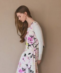 GRACE CONTINENTAL ボタニカルセパレートドレス