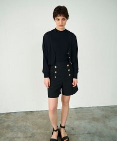 GRACE CONTINENTAL ハイネックリブニットトップ