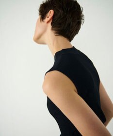 GRACE CONTINENTAL ハイネックリブニットトップ