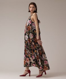 GRACE CONTINENTAL フラワープリントキャミドレス