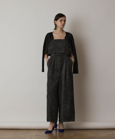 GRACE CONTINENTAL カットジャガードサロペット