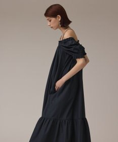 GRACE CONTINENTAL ギャザーロングワンピース