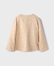 GRACE CONTINENTAL サラサジャガードケープジャケット