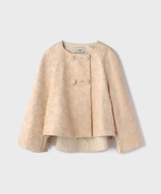 GRACE CONTINENTAL サラサジャガードケープジャケット