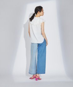 GRACE CONTINENTAL - 2023ss GRACE CONTINENTAL フリルノースリーブブラウス フリルノースリーブブラウス / GRACE CONTINENTAL | GRACE