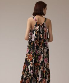GRACE CONTINENTAL フラワープリントキャミドレス