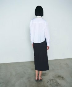 GRACE CONTINENTAL ビジューカラーシャツ