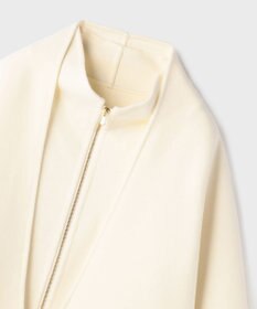 GRACE CONTINENTAL ストール付リバージップブルゾン