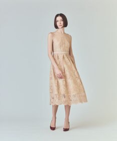 GRACE CONTINENTAL リバーレースドレス
