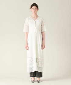 GRACE CONTINENTAL コンビレースVネックワンピース