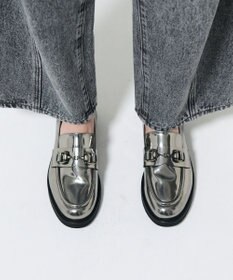 GRACE CONTINENTAL LUCA GROSSI メタルビットローファー