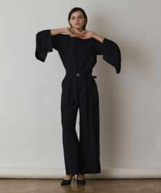 GRACE CONTINENTAL ハイウエストワイドパンツ