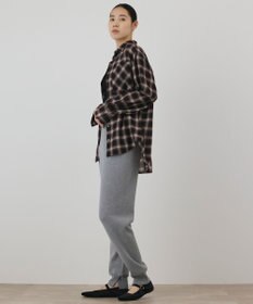GRACE CONTINENTAL スムースニットパンツ