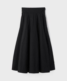 GRACE CONTINENTAL ラメドットタフタジャガードスカート