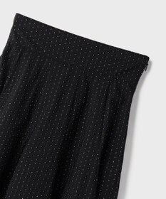 GRACE CONTINENTAL ラメドットタフタジャガードスカート