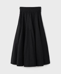 GRACE CONTINENTAL ラメドットタフタジャガードスカート