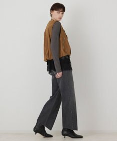 GRACE CONTINENTAL ライダースジレ