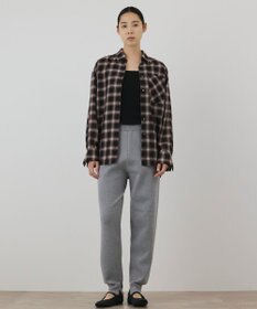 GRACE CONTINENTAL スムースニットパンツ