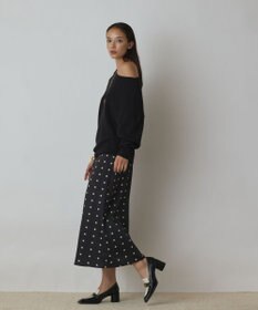 GRACE CONTINENTAL アシメテレコカットトップ