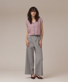 GRACE CONTINENTAL ラップワイドパンツ