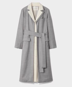 GRACE CONTINENTAL シルクウールトコートドレス