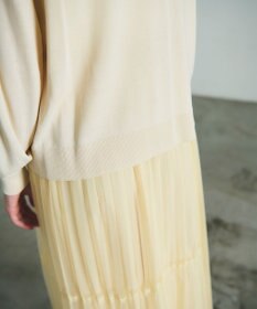 GRACE CONTINENTAL ルーズVネックニットカーディガン