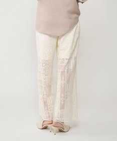 GRACE CONTINENTAL キカレースイージーパンツ