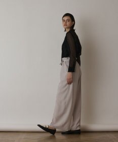 GRACE CONTINENTAL ドットオパールタイ付ブラウス