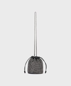 GRACE CONTINENTAL ラインストーンミニバッグ