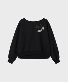 GRACE CONTINENTAL モチーフ刺繍スウェットトップ