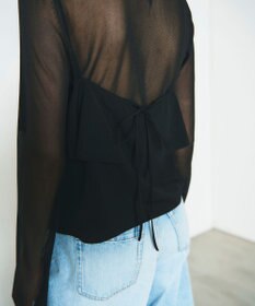 GRACE CONTINENTAL フリルキャミソール