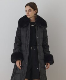 GRACE CONTINENTAL ファーカラーロングダウン