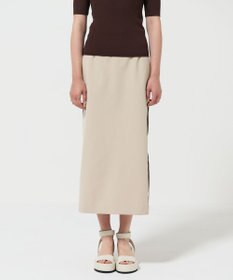 GRACE CONTINENTAL サイドラインジャージスカート