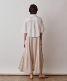 グレースコンチネンタル❤️ホワイト Vネック フレアスリーブ