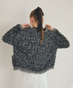 GRACE CONTINENTAL ツイーディーニットジャケット