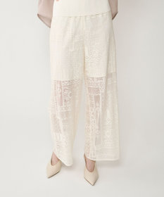 GRACE CONTINENTAL キカレースイージーパンツ