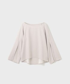 GRACE CONTINENTAL スリットスリーブトップ