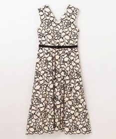 GRACE CONTINENTAL ローズレースドレス